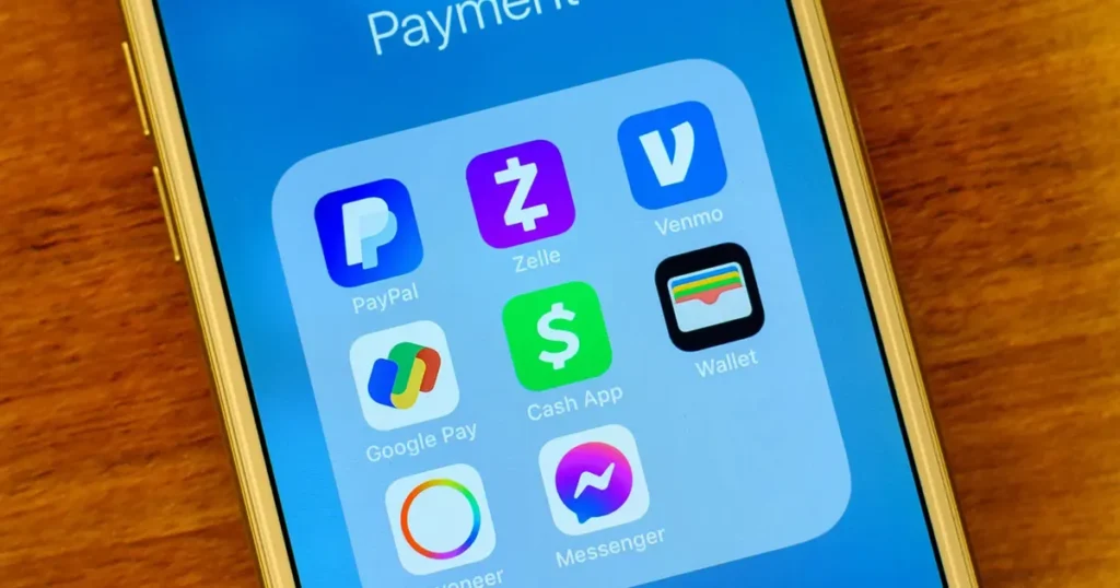 Comparison of the best mobile payment apps displayed on a smartphone screen