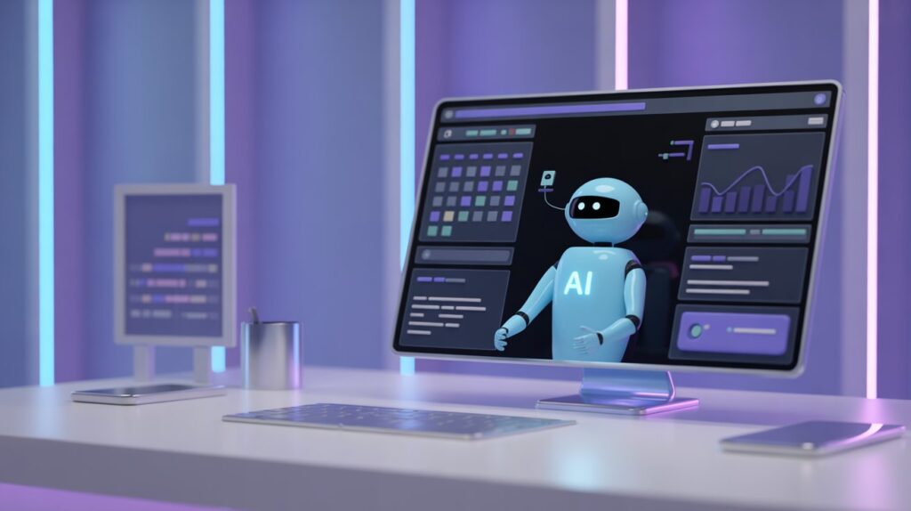 Infographic showing how to use AI Agents to automate daily tasks for business efficiency.