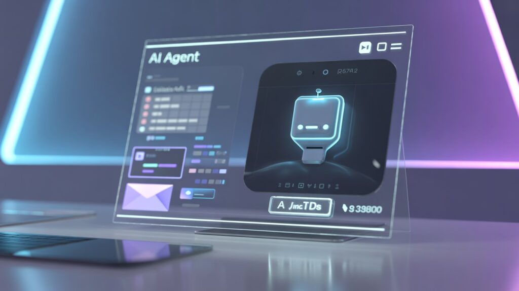 Strategic visualization of AI agents streamlining complex business workflows and daily tasks.