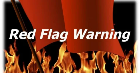 Red flags highlighting misleading claims about AI agents and automation capabilities.